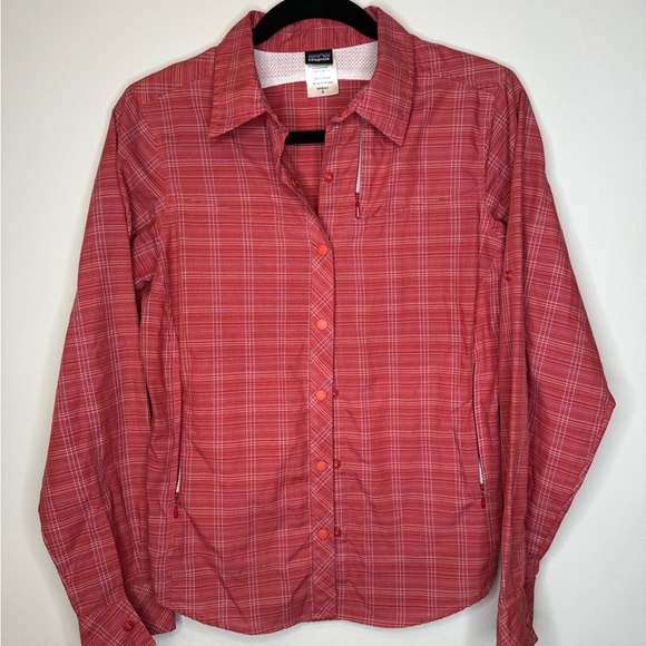 Patagonia Tops - Patagonia Red Plaid Women's Shirt